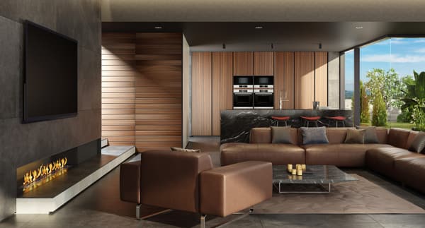 iStock Credit: tulcarion A modern luxury living room